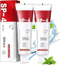 SP-4 Ultra Brightening Whitening Toothpaste (Pack of 2) – Removes Stains & Protects Enamel