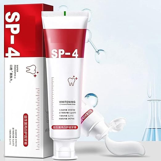 SP-4 Ultra Brightening Whitening Toothpaste (Pack of 2) – Removes Stains & Protects Enamel